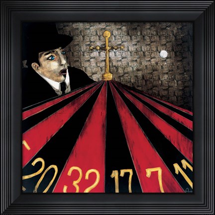 Framed Spinning out of Control Print