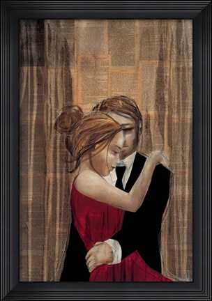 Framed She Will Tear You Up Print