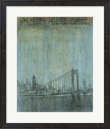 Framed Urban Fog II Print