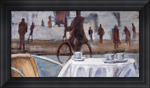 Framed Bicycle Ride Print