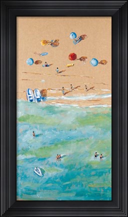 Framed Between Sea and Sand I Print