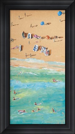 Framed Between Sea and Sand II Print
