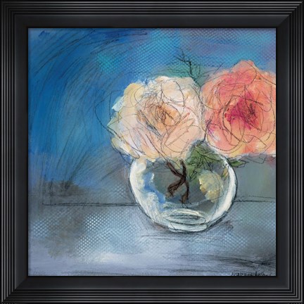 Framed Roses I Print