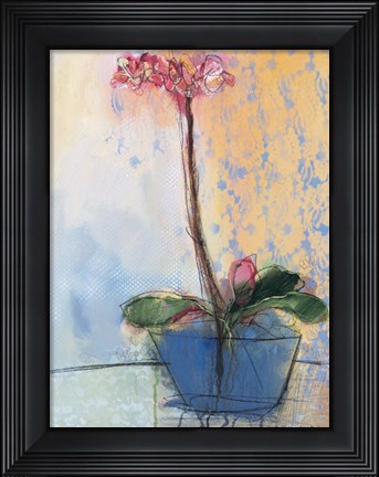 Framed Orchid and Lace II Print