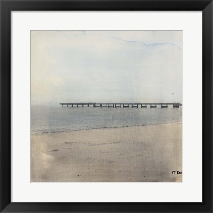 Framed Venice Pier II Print