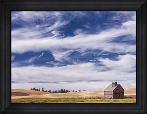 Framed Farm &amp; Field I Print