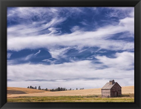 Framed Farm &amp; Field I Print