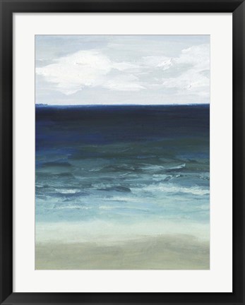 Framed Sandfiddler Drive I Print