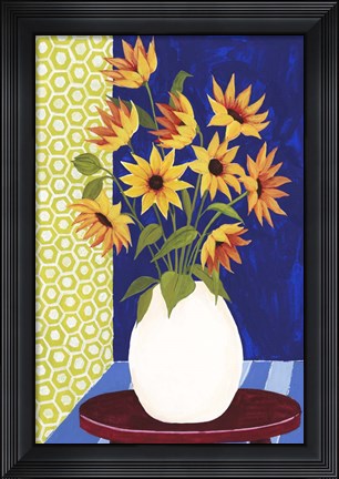 Framed Flowers for Friday I Print