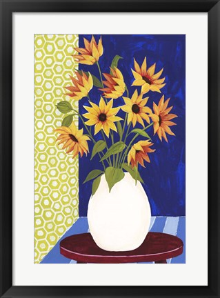 Framed Flowers for Friday I Print