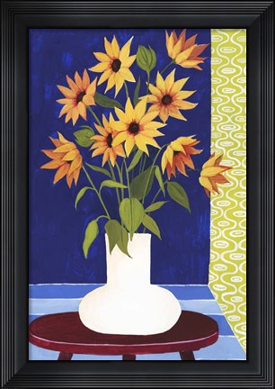 Framed Flowers for Friday II Print