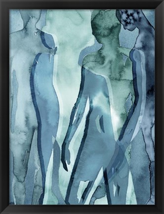 Framed Water Women II Print