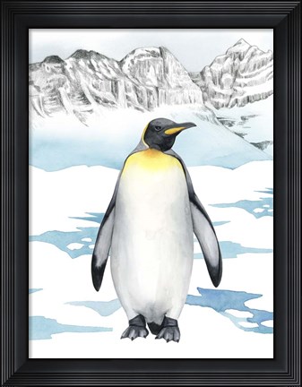 Framed Arctic Animal I Print