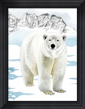 Framed Arctic Animal II Print