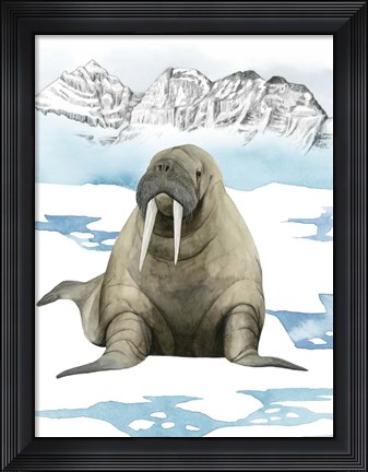 Framed Arctic Animal III Print