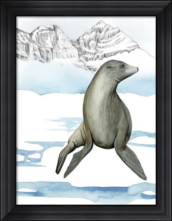 Framed Arctic Animal IV Print