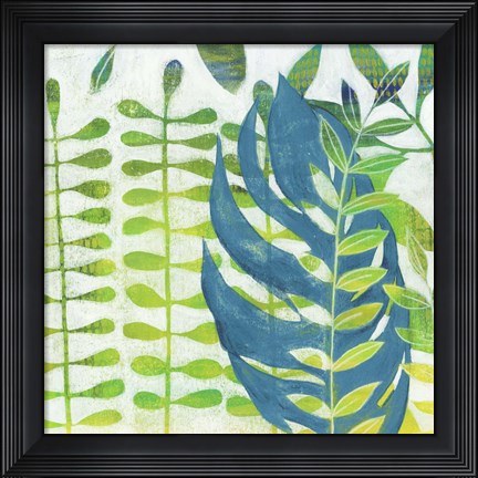 Framed Emerald Amazon II Print