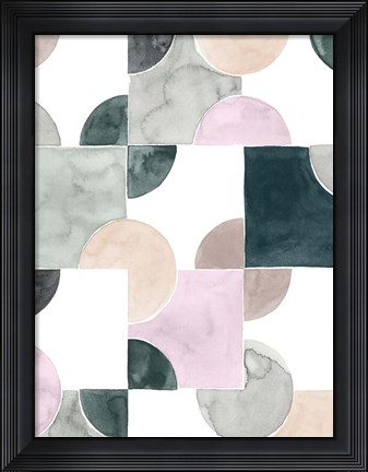 Framed Muted Mystery III Print
