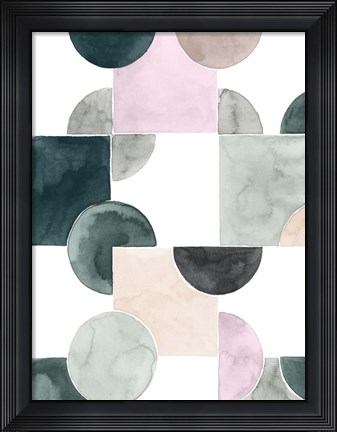 Framed Muted Mystery IV Print