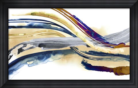 Framed Soundwaves I Print