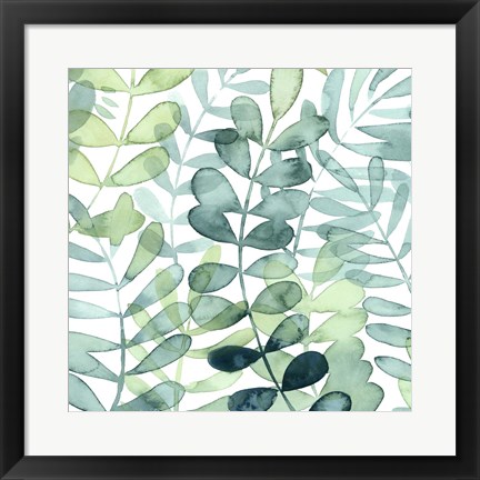 Framed Gossamer Palms I Print