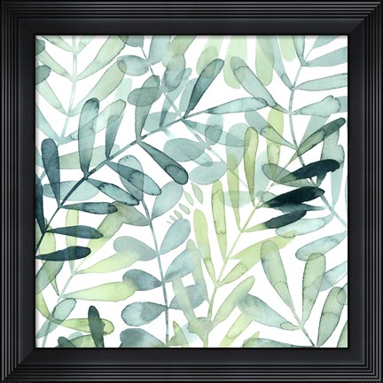 Framed Gossamer Palms II Print