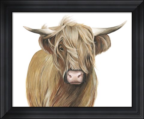 Framed Highland Cattle I Print