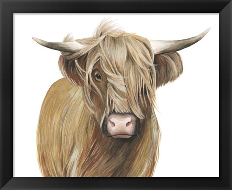 Framed Highland Cattle I Print