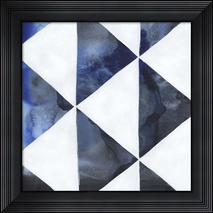 Framed Blue Screen III Print