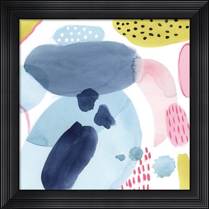 Framed Frolic Form IV Print