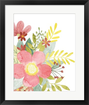 Framed Colossal Florals I Print