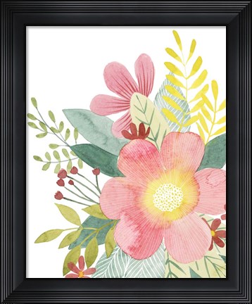 Framed Colossal Florals II Print