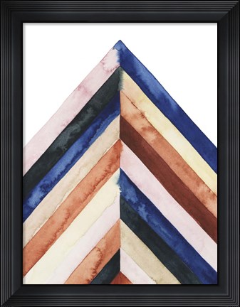 Framed Desert Layers II Print
