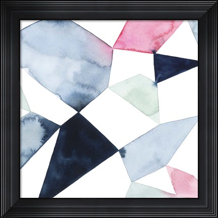 Framed Geo Gems II Print