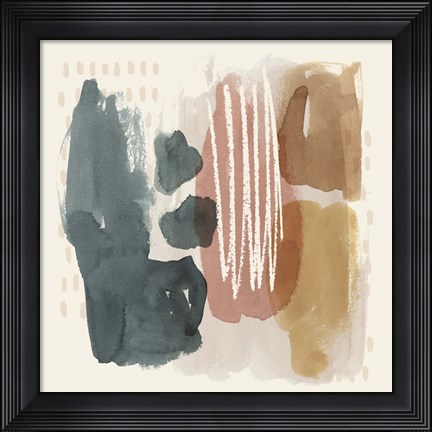 Framed Ochre Echo III Print
