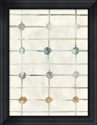 Framed Simple Connections I Print