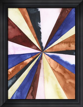 Framed Desert Layers III Print