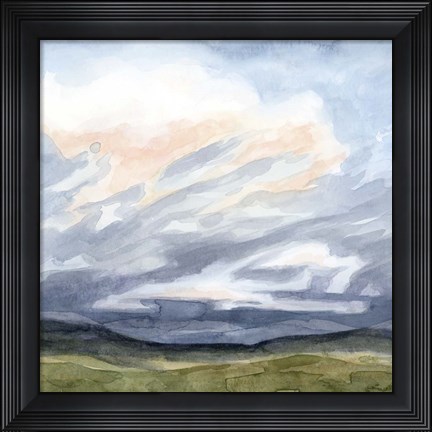 Framed Windswept Horizon II Print