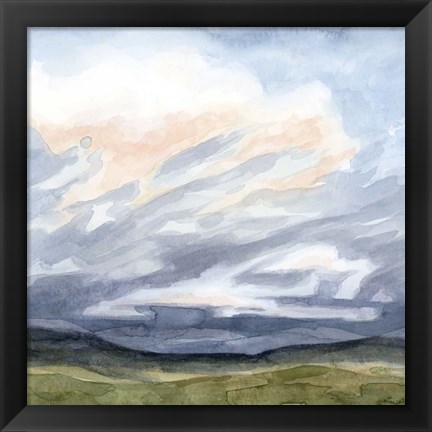 Framed Windswept Horizon II Print
