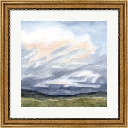 Framed Windswept Horizon II Print