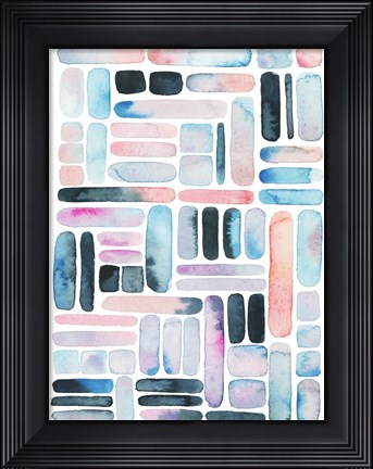 Framed Prisma Puzzle II Print