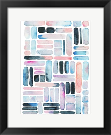 Framed Prisma Puzzle II Print