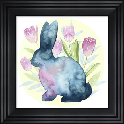 Framed Tulip Easter I Print