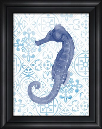 Framed Marine Morocco I Print