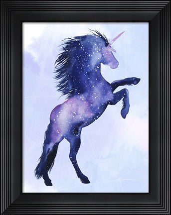 Framed Unicorn Universe  III Print