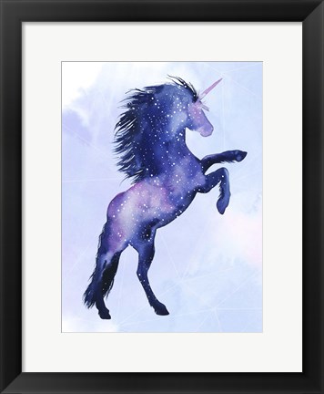 Framed Unicorn Universe  III Print