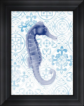 Framed Marine Morocco II Print