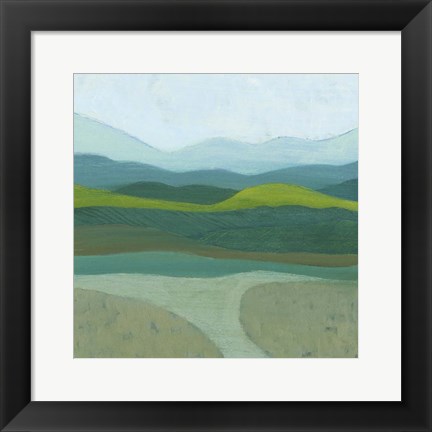 Framed Blue Mountains I Print