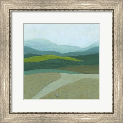 Framed Blue Mountains II Print