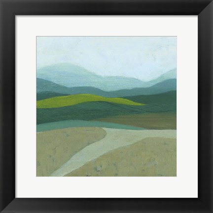 Framed Blue Mountains II Print